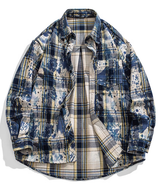 Sternenhimmel Distressed Plaid Shirts
